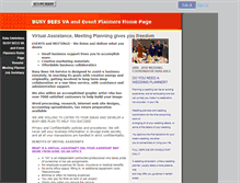 Tablet Screenshot of busybeesvirtualassistants.nzfreeservers.com